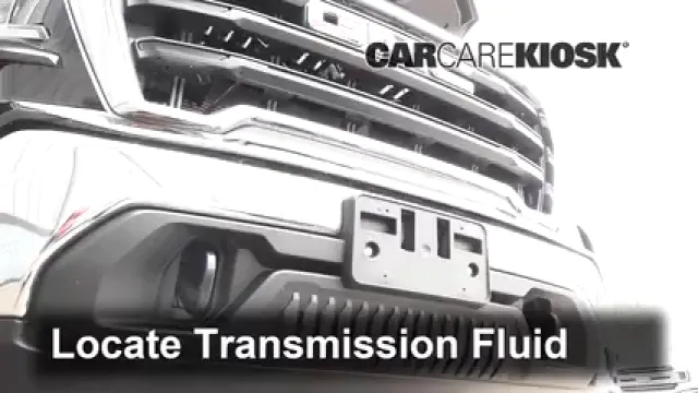 2019 GMC Sierra 1500 5.3L V8 Crew Cab Pickup Líquido de transmisión Agregar líquido